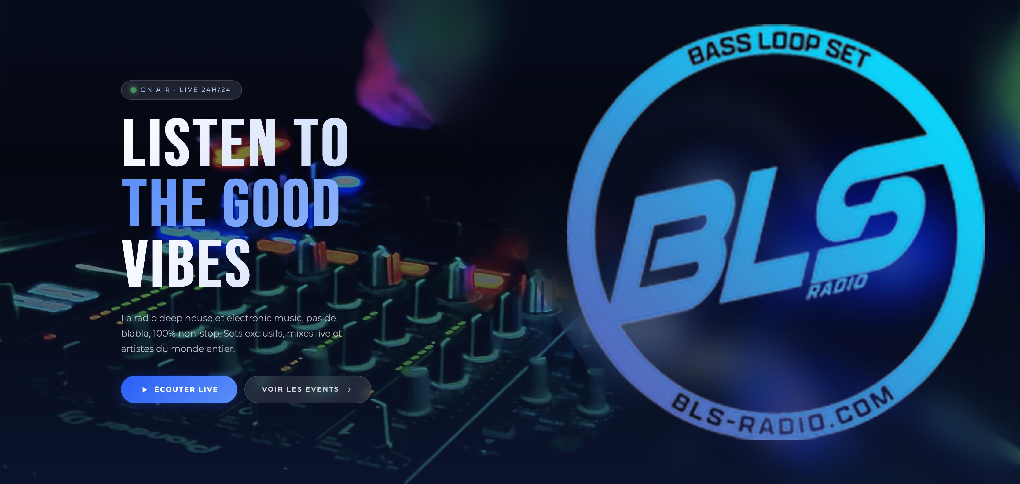 BLS Radio — webradio deep house fondée en 2024