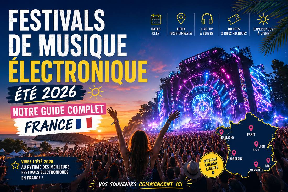 Festival musique électronique été 2026